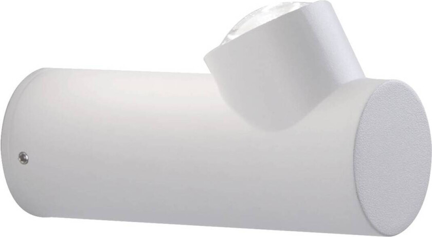 LED utendørs vegglampe Vox, hvit