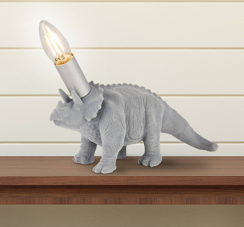 Bordlampe X Triceratops, keramikk