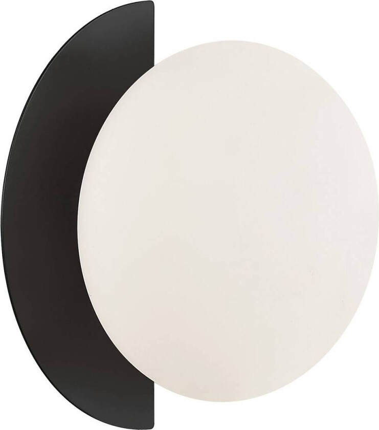 Darcy vegglampe, svart