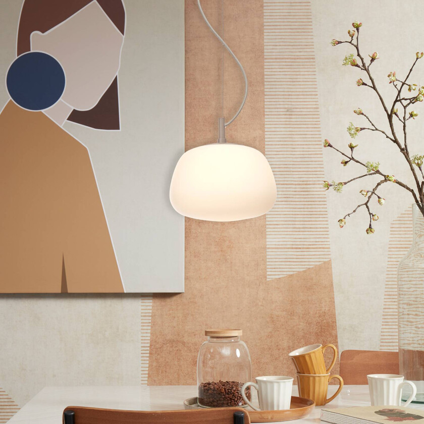 Det handler om RoMi pendellampe Sapporo, Ø 24 cm, én lampe