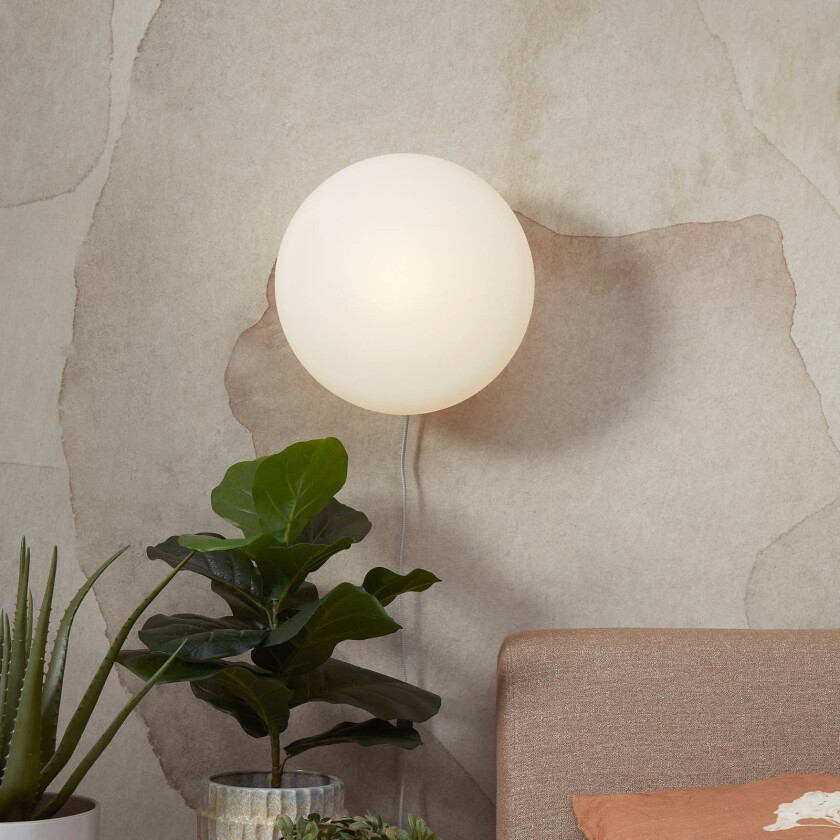 Det handler om RoMi vegglampe Sapporo, Ø 34 cm