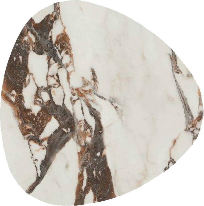 Rock LED-vegglampe, kunstig stein, hvit