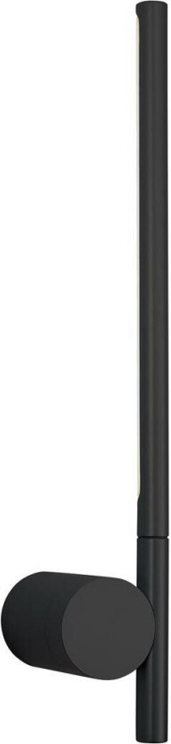 Novita LED-vegglampe, justerbar, svart