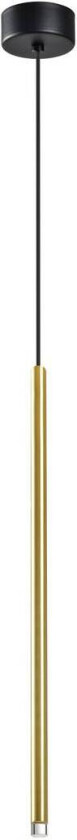 Zenia LED-pendellampe, gullfarget, 1-lampe