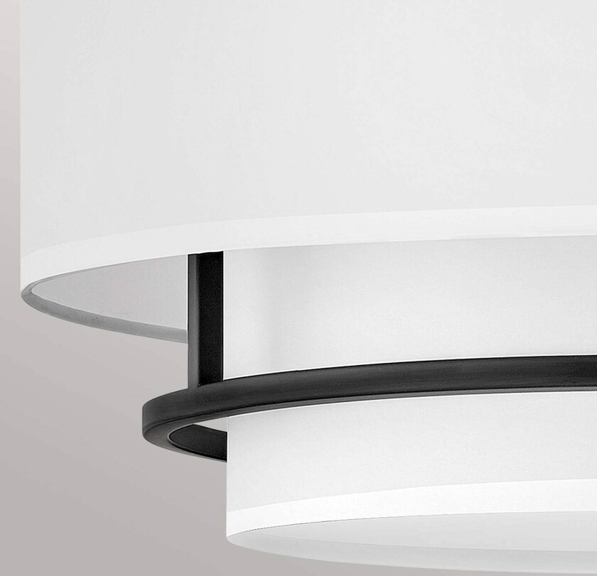 Graham Duo Mount pendellampe 4-lys Ø 58,4 cm, svart