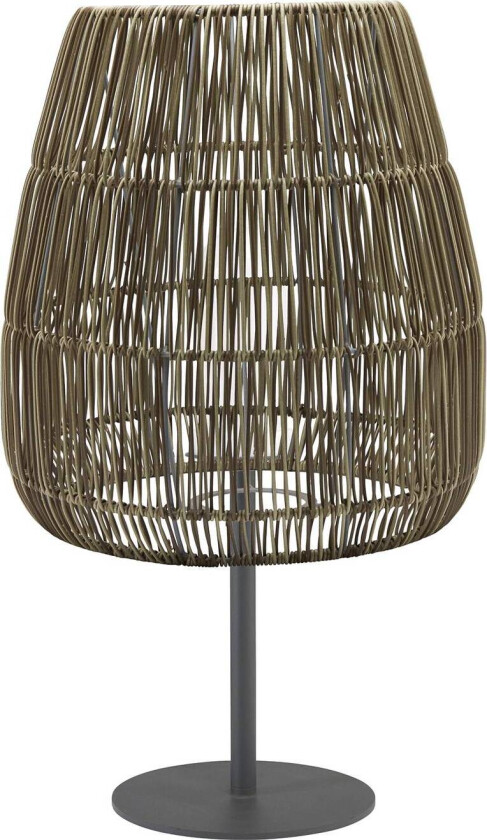 terrasselampe Agnar Saigon, grå, høyde 71 cm