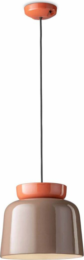 Corcovado pendellampe, oransje/brun