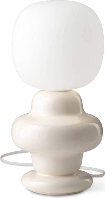 Copacabana bordlampe, kremfarget