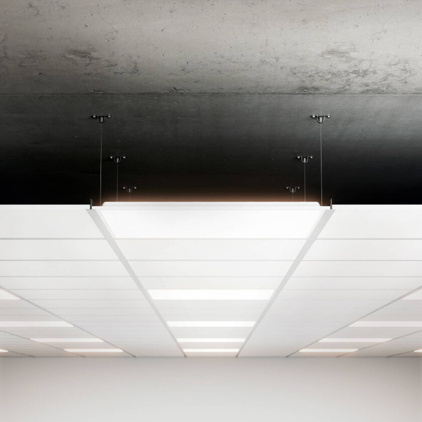 Innfelt LED-panel Fled Bakbelyst, uten driver, 4000K, 3600 lm