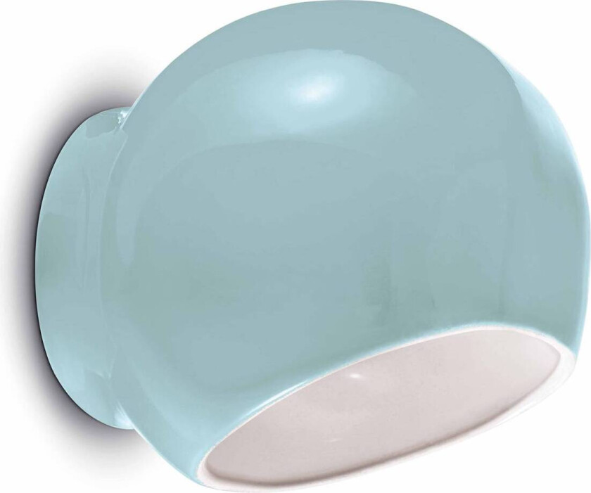 Ayrton keramisk vegglampe, blå
