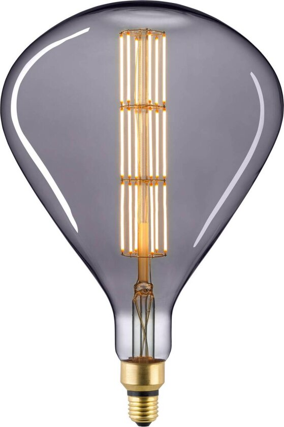 LED-pære Giant Tear E27 8W glødetråd 922 dim titanium