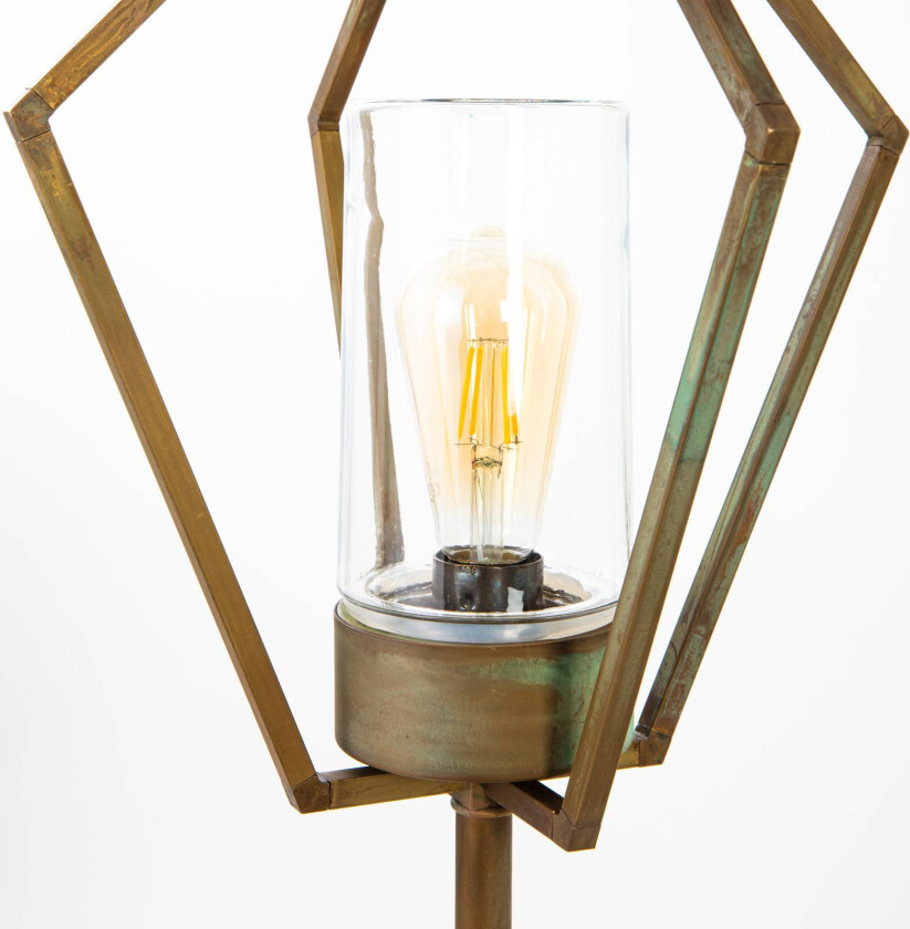 Gemstone 3456 messing antikk/klar 88cm