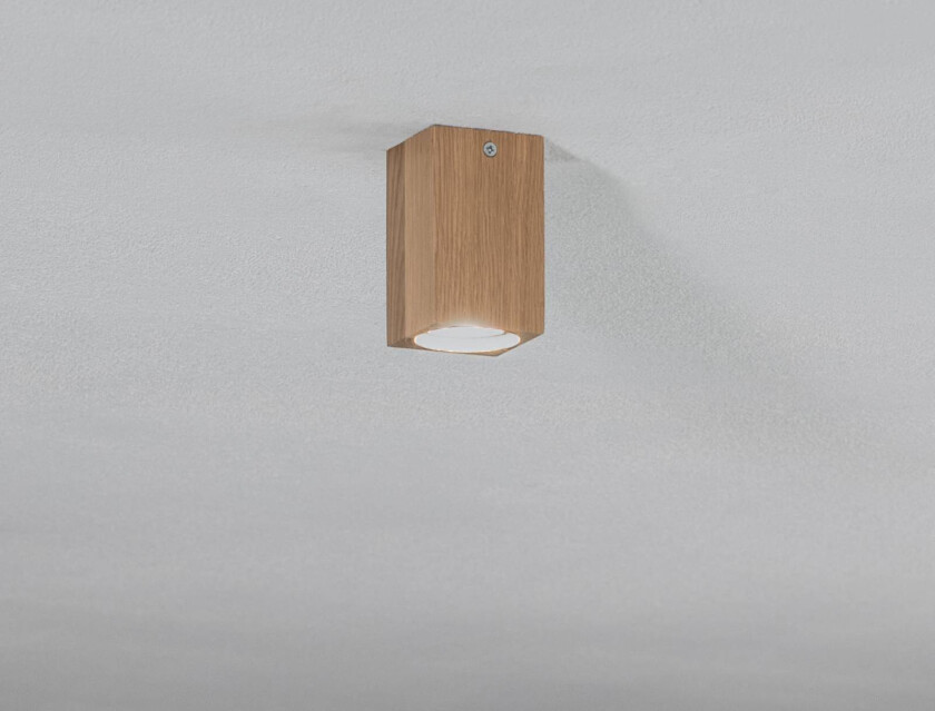 Peach Puff taklampe kvadrat høyde 10 cm