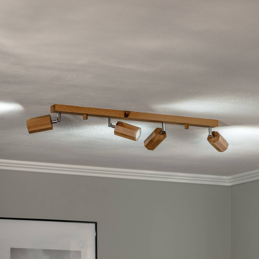 Peach Puff downlight tre oktagon 4 lysk