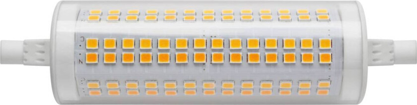 LED-pære R7s, 118 mm, 17 W, 3000 K, dimme-til-varme