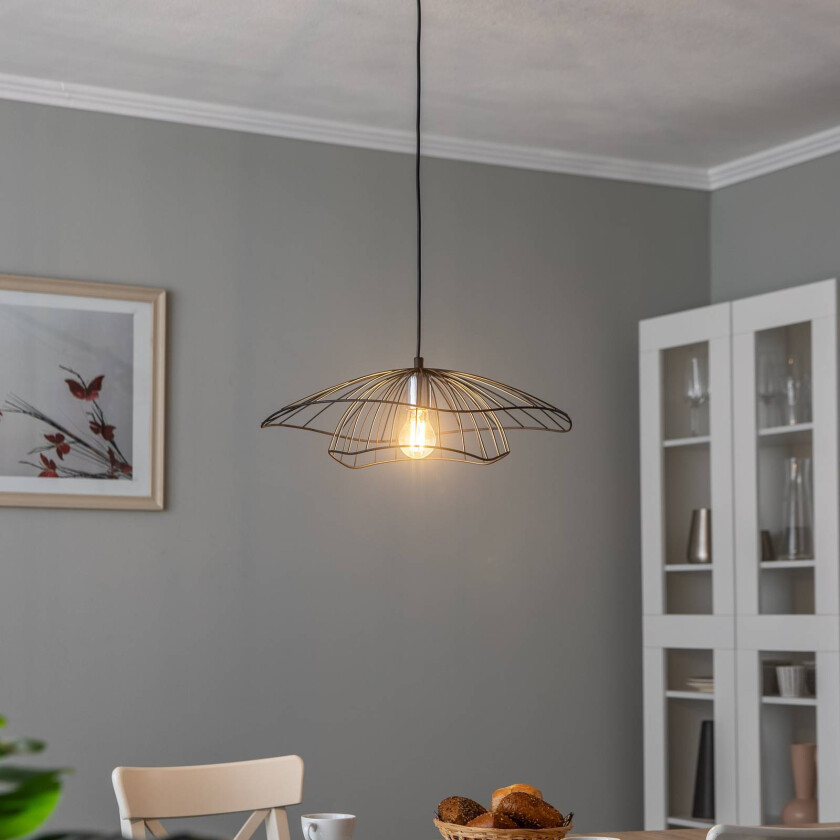 Hengelampe Tel 6500 Ø50cm svart