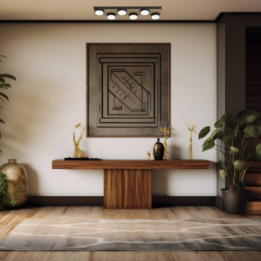 Laurent taklampe med tre 6 lyskilder