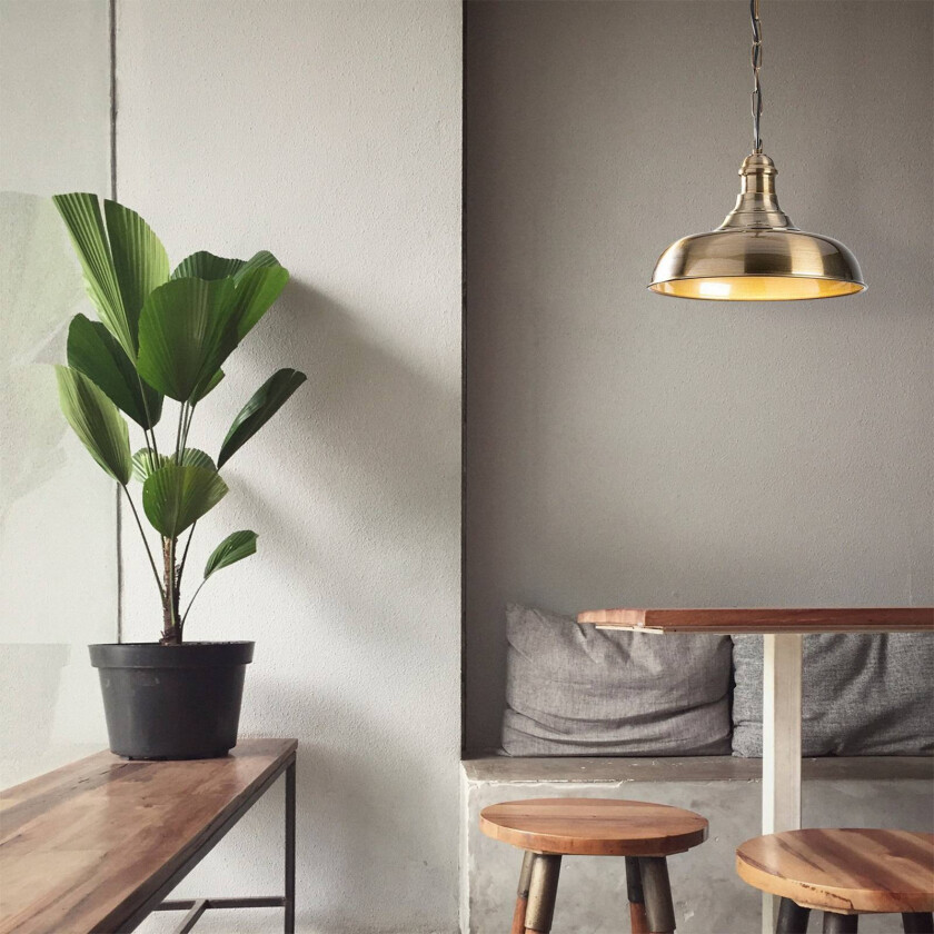 Hengelampe Berceste 225-S Ø32cm gull