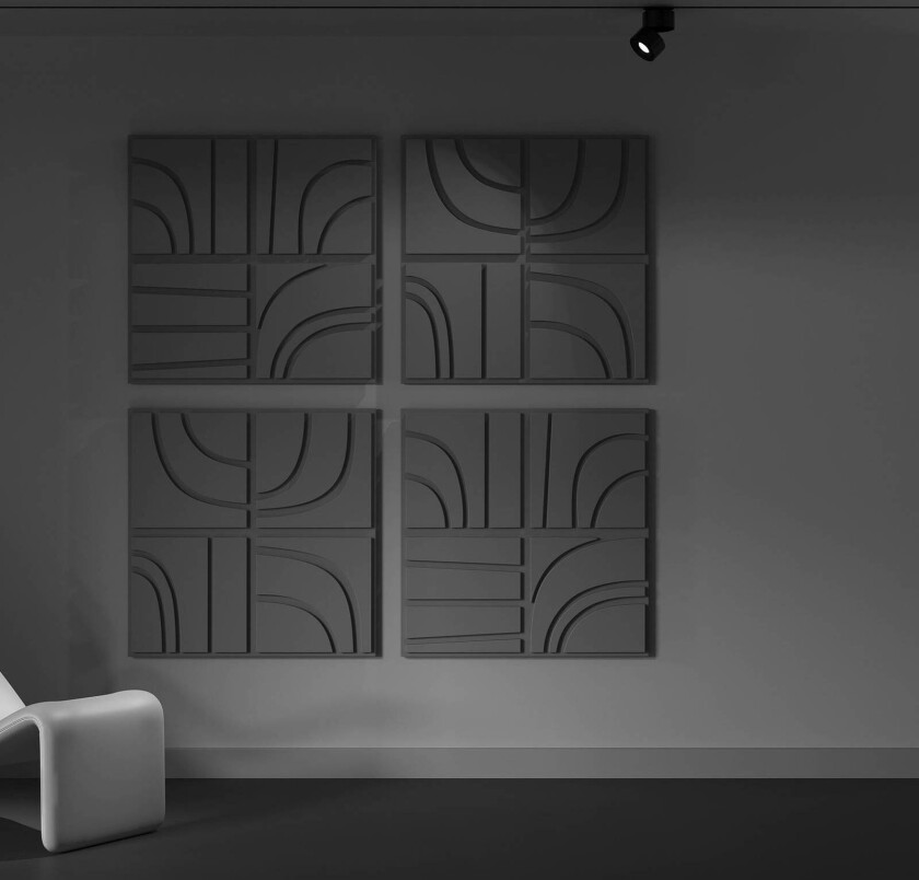 Yin LED-spotlight Unity-system, triac, 940, svart