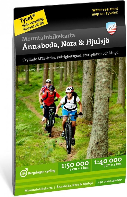 Mountainbikekarta: Ånnaboda, Nora & Hjulsjö OneSize, NoColour