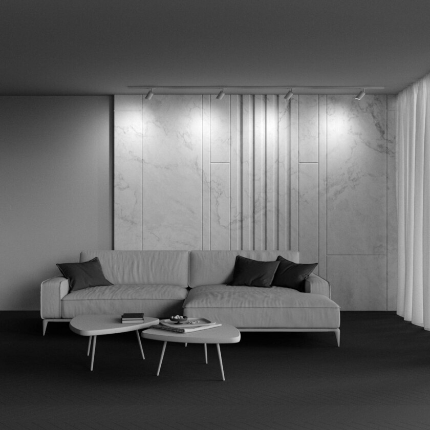 Lipari Spot, Unity-system, GU10, hvit