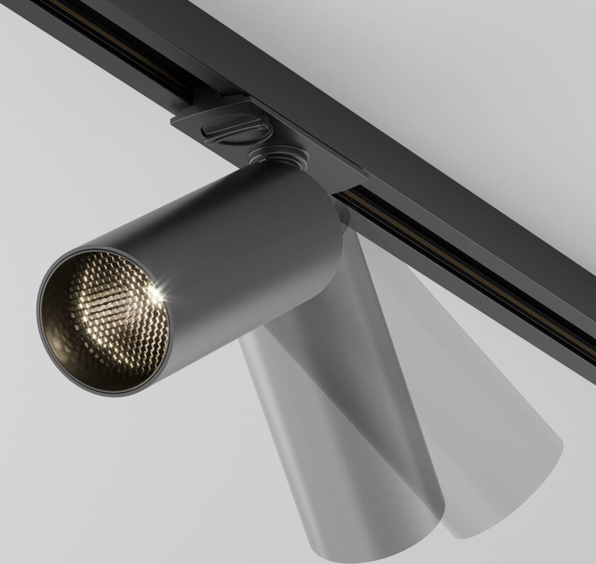 Focus LED-spot, Unity-system, Triac, 930, svart