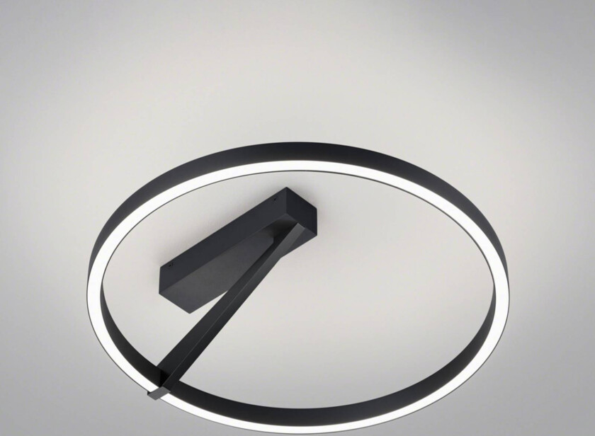 Elara LED-taklampe up/down dim svart