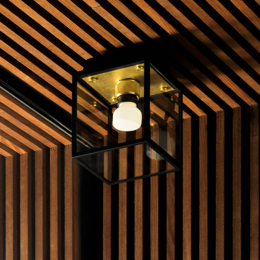 Caged Wet Small IP44 messing