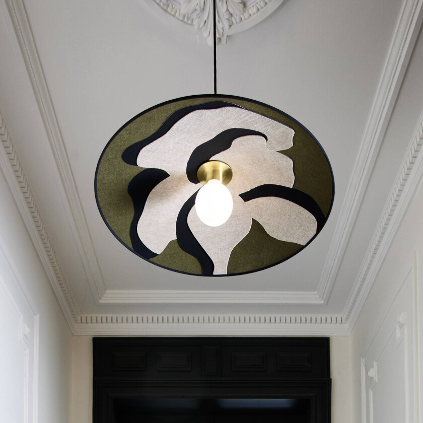 Sonia Laudet hengelampe Ø60cm khaki