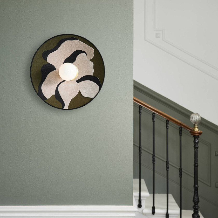 Sonia Laudet vegglampe Ø 40 cm khaki
