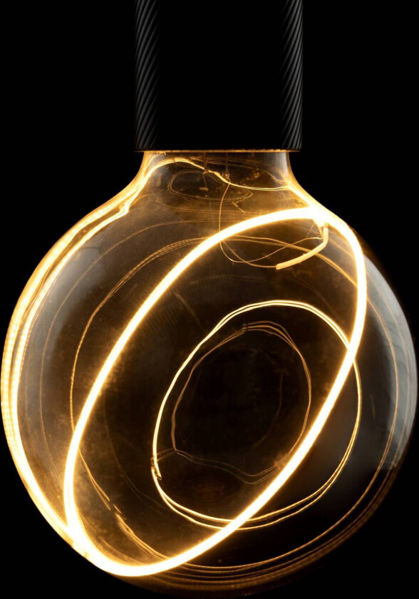 SEGULA LED IllusionG125 E27 5W diagonal klar/røyk