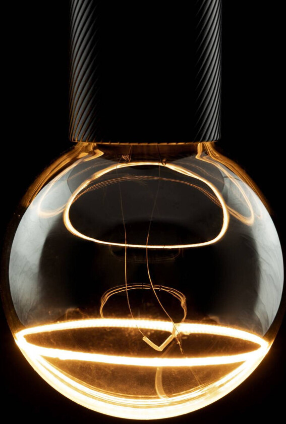 SEGULA LED Illusion globe 95 E27 5W dim røyk/klar