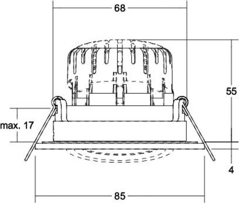 BB23 IP65 DALI koblingsboks nikkel
