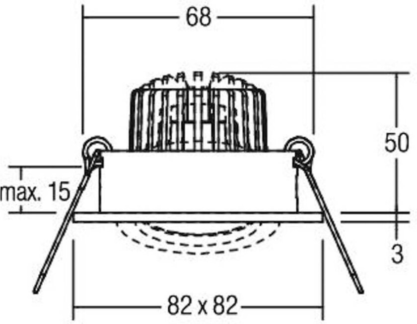 BB19 dim-til-varm RC kobl.boks matt svart