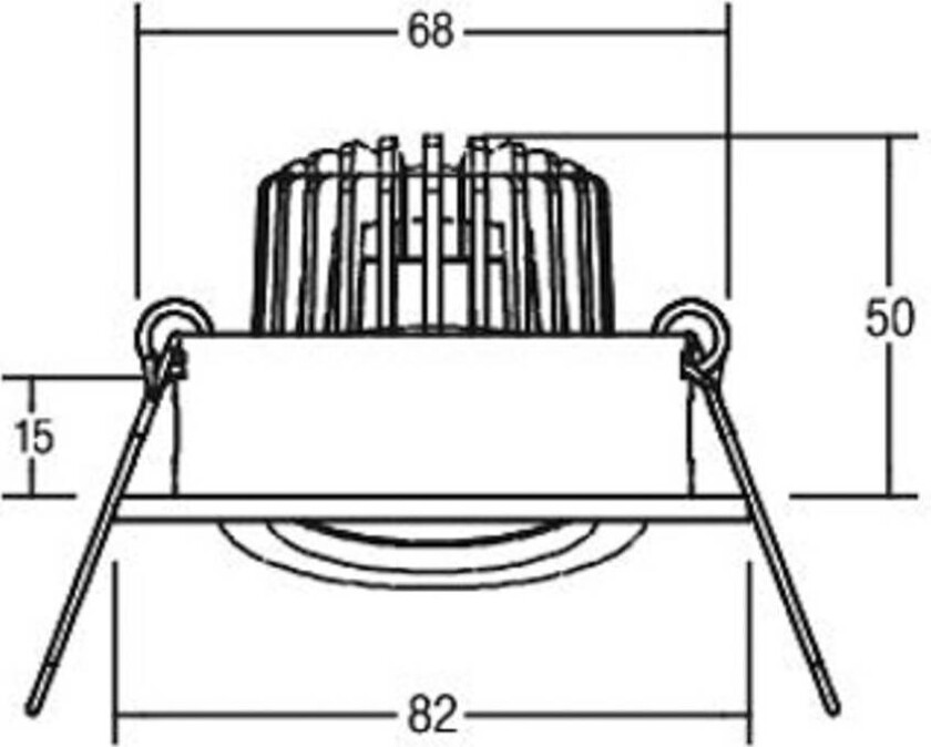BB18 dim2wam RC-tilkoblingsboks krom