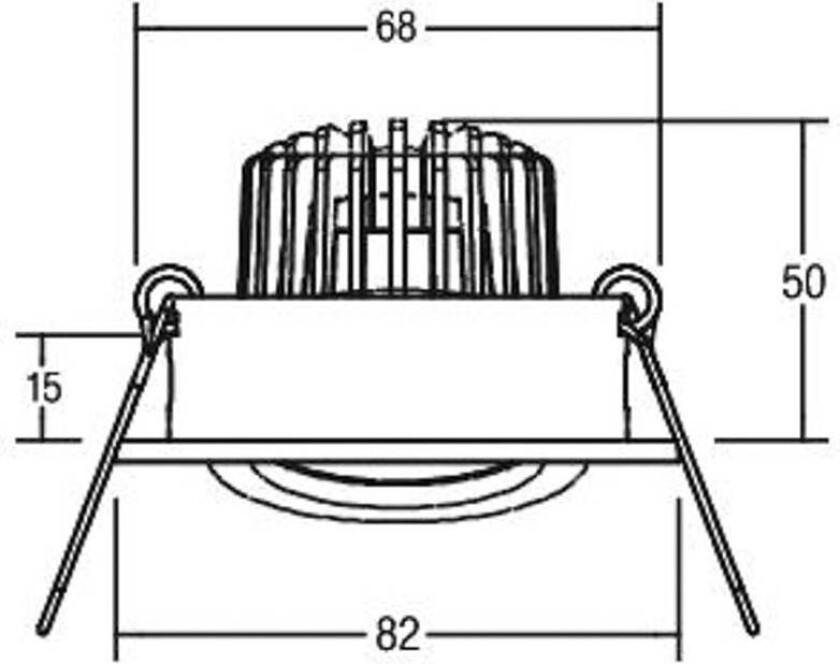 BB18 dim-til-varm RC kobl.boks matt svart