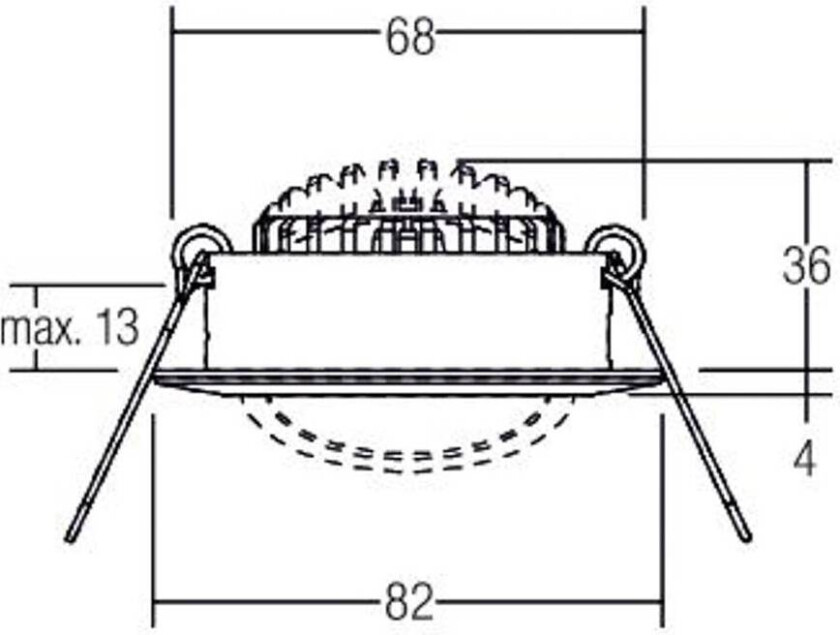 BB03 innfelt RC koblingsboks nikkel