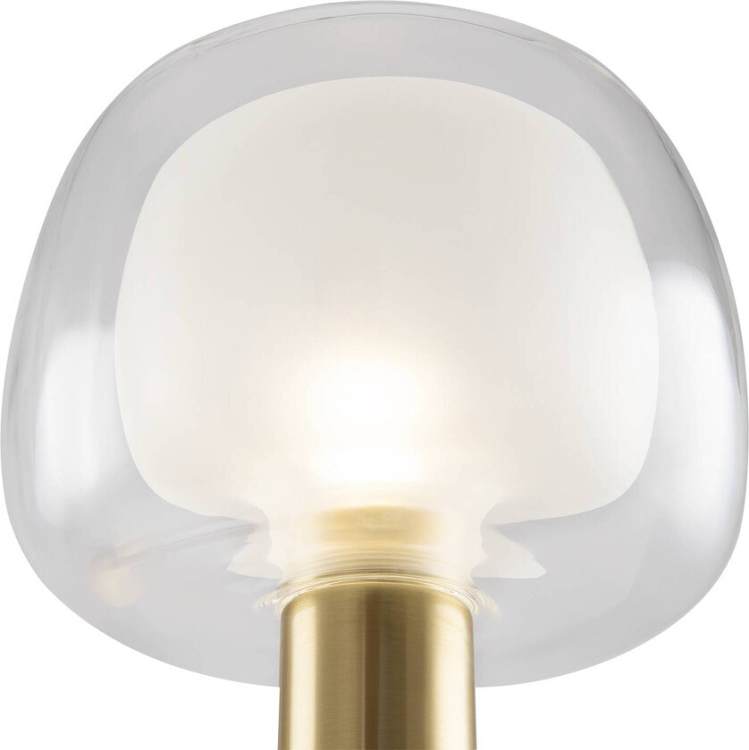 Vision vegglampe, gull, enkel flamme