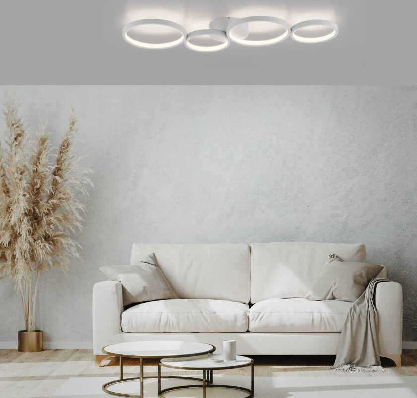 Paul Neuhaus Kiringe LED-taklampe, 3-trinns dimming