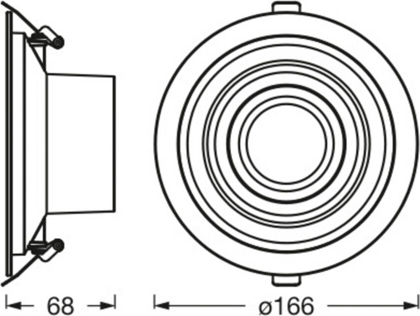 Ledvance Decor Filament Echo LED-downlight