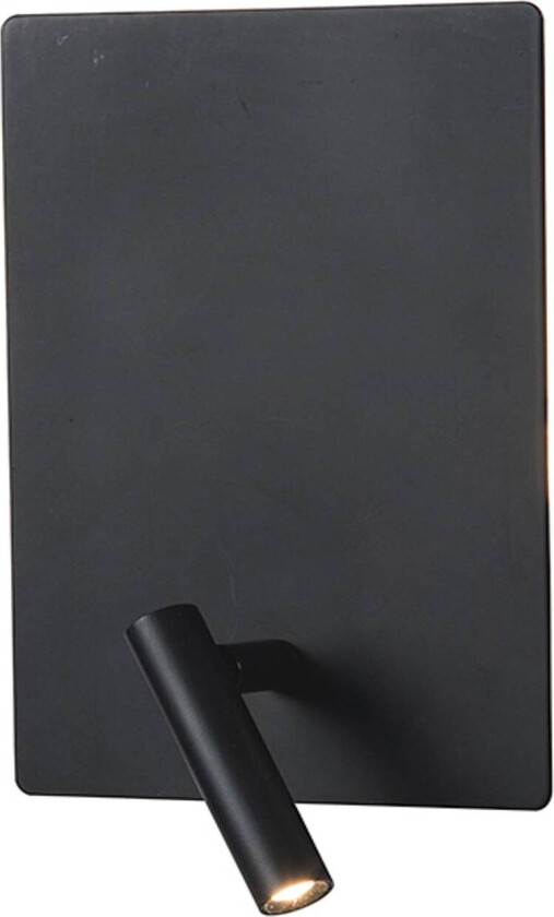 LED-leselampe H41, justerbar, matt svart