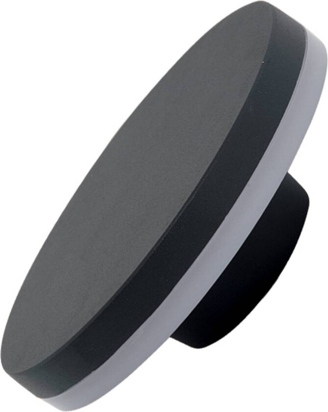 Utendørs LED-vegglampe E237, Ø 15,5 cm, grafitt