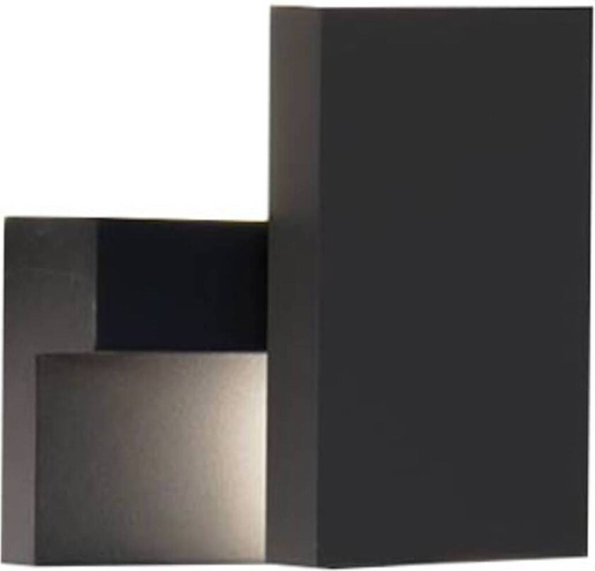 Utendørs LED-vegglampe E199, grafitt, roterbar