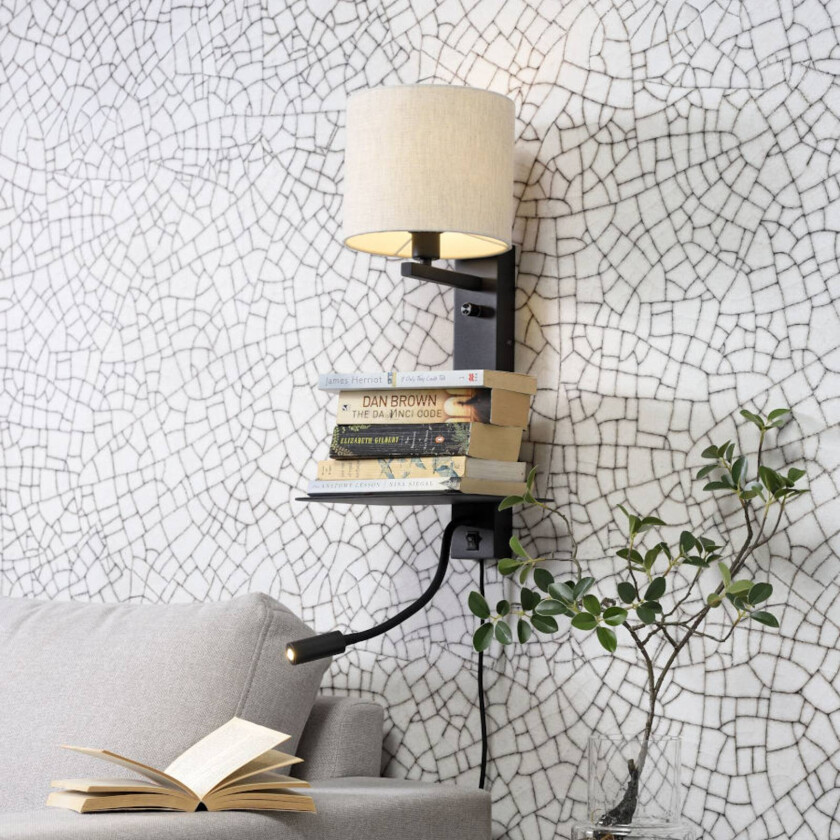 Det dreier seg om RoMi Florence leselampe 2fl linlys