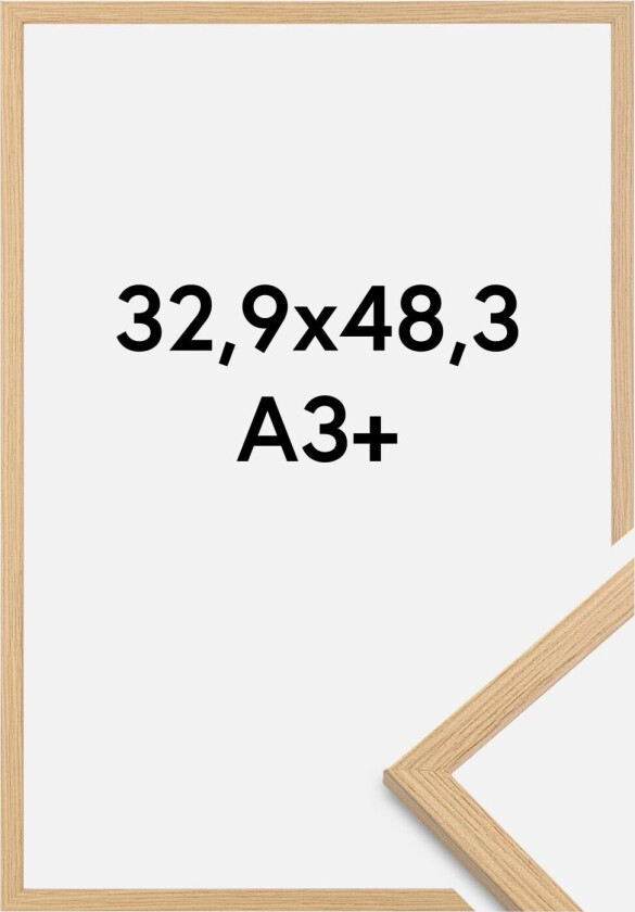 Ramme Galant Akrylglass Eik 32,9x48,3 Cm (A3+)