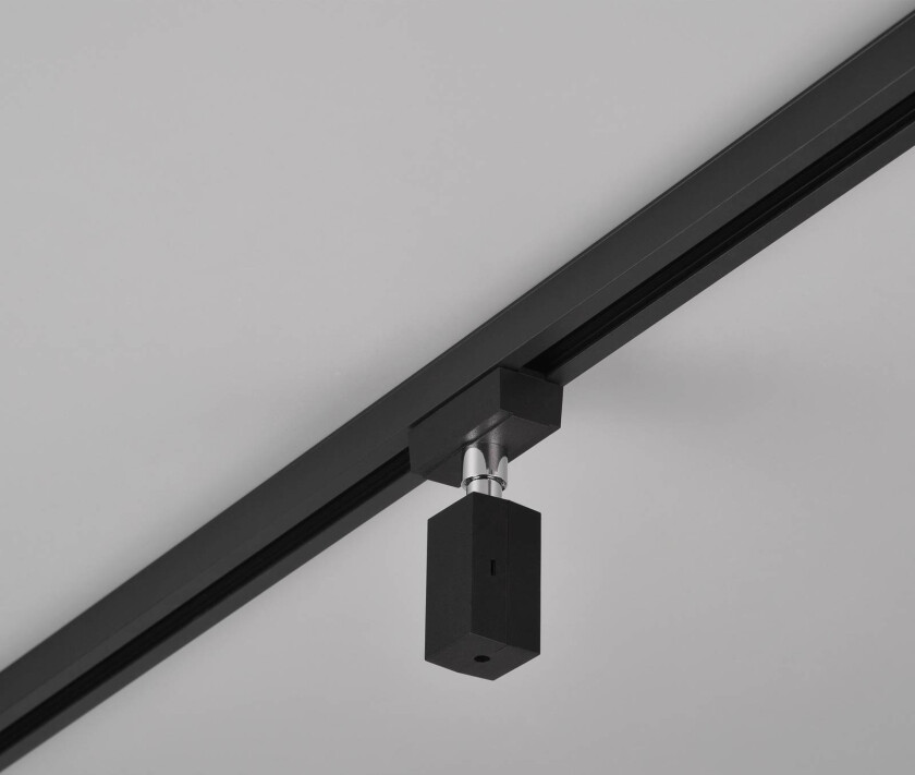 Pendeladapter for DUOline-skinne, matt sort