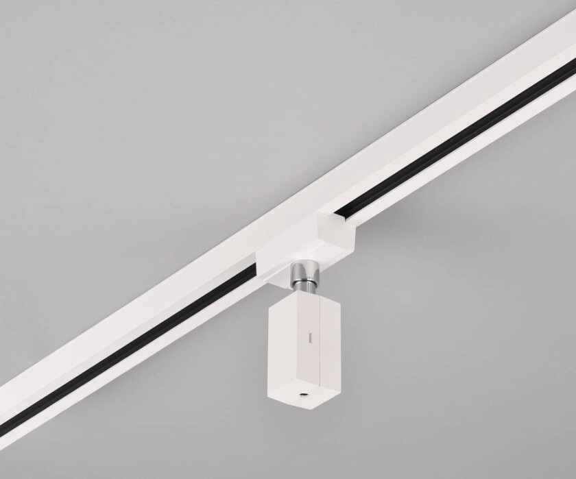 Pendeladapter for DUOline-skinne, matt hvit