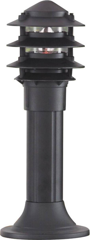 Sokkellampe Pagoda av aluminium, IP44