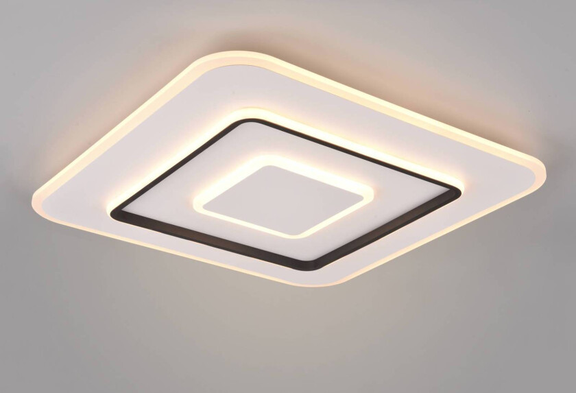 LED-taklampe Jora vinkelformet, 60 x 60 cm