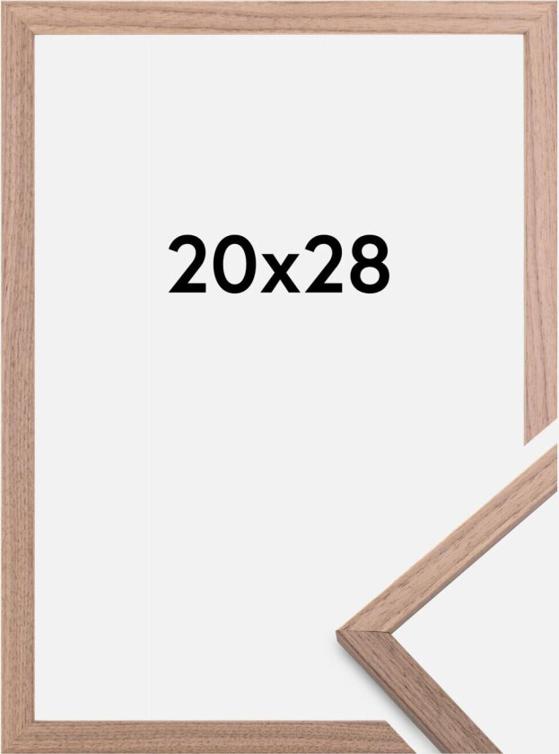 Ramme Edsbyn Lys Valnøtt 20x28 Cm